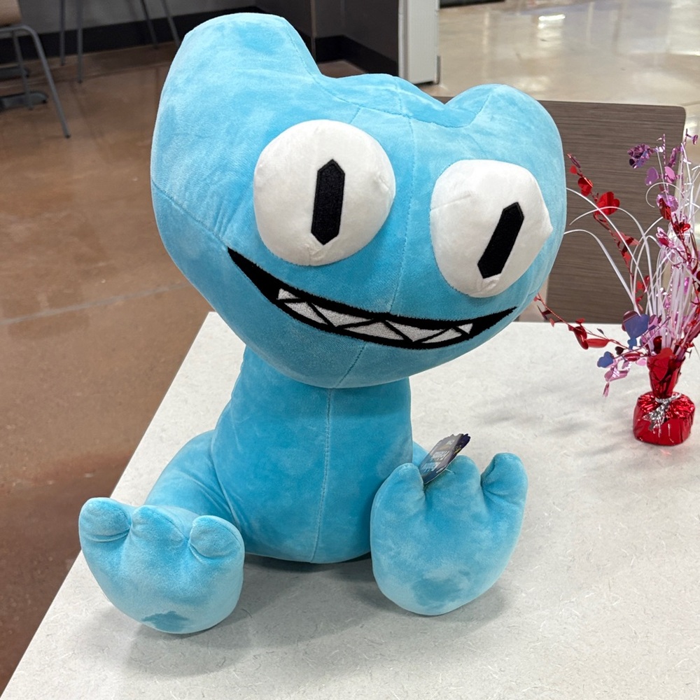 Charming Blue Monster Plush Toy